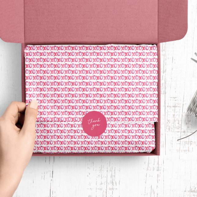 XOXO Valentine's Day Patterned Tissue Paper (Creator Uploaded)