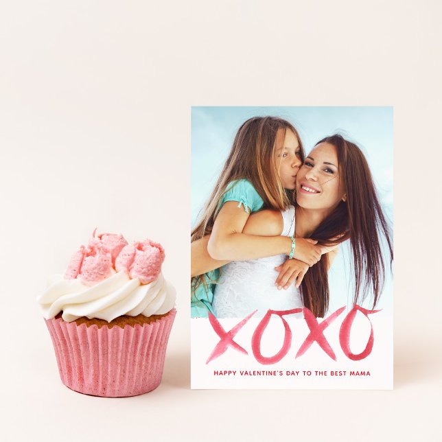 XOXO Valentine's Day Photo Card for Mum (Creator Uploaded)