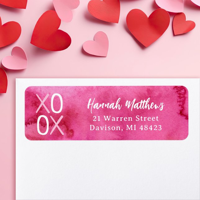 XOXO Valentine's Day Return Address (Creator Uploaded)