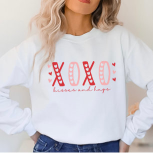 XOXO Valentine's Day Shirt, Xoxo Cute T-Shirt Sweatshirt