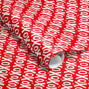 XOXO Valentine's Day Wrapping Paper