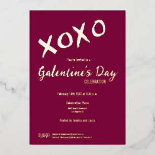 XOXO Valentines Party Galentine's Day Friends