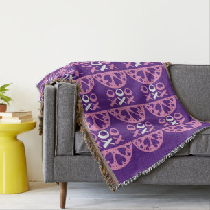 XOXO Valentine's  Throw Blanket