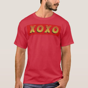 XOXO Vintage Retro Text T-Shirt
