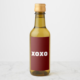 Xoxo Wine Label