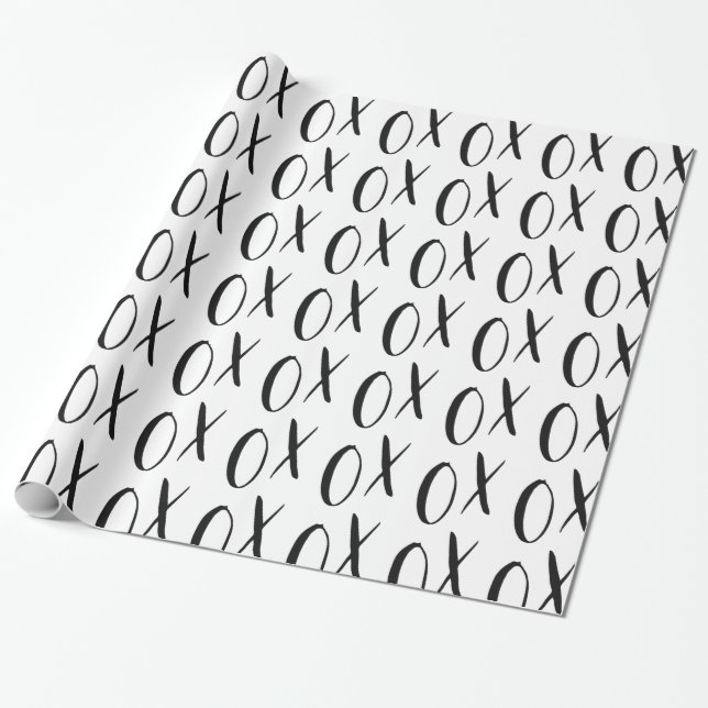XOXO WRAPPING PAPER (Unrolled)