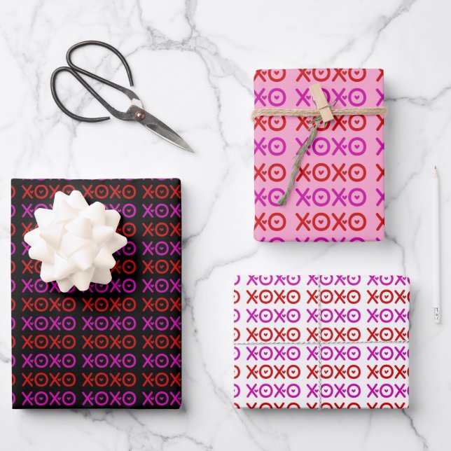 XOXO WRAPPING PAPER SHEET (Front)