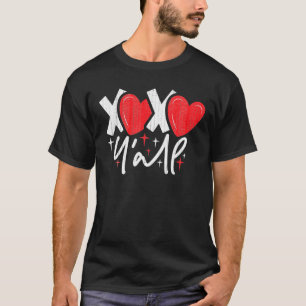 XOXO Yall V-Day Valentine's Day February 14Th Roma T-Shirt