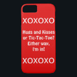 XOXOXO iPhone 7 Case<br><div class="desc">This red, XOXOXO iPhone 6 Case is perfect for Valentine&#39;s Day or a Tic-tac-toe tournament! The case reads, "XOXOXO, " in white writing. In smaller font, it says, "Hugs and Kisses or Tic-Tac-Toe? Either way, I&#39;m in!" Yes, it&#39;s great for Valentine&#39;s Day. But, if you use it the rest of...</div>