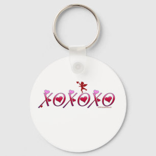XOXOXO KEY RING