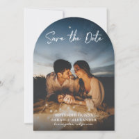 xPhoto - Handwriting Vertical Save the Date V2