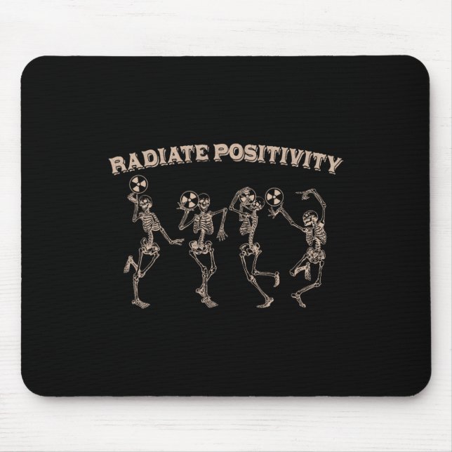 Xray Ct Rad Tech Radiology Radiate-positivity Nurs Mouse Pad (Front)