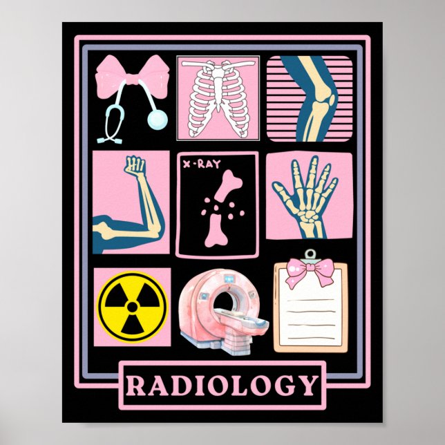 Xray Rad Tech Radiology Healthcare Appreciation Te Poster (Front)
