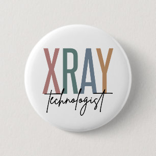 Xray Tech X-ray Technologist Multicolored gifts 6 Cm Round Badge
