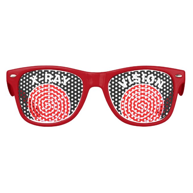 XRAY VISION FUNNY RETRO SUNGLASSES FUN-Glasses! (Front)