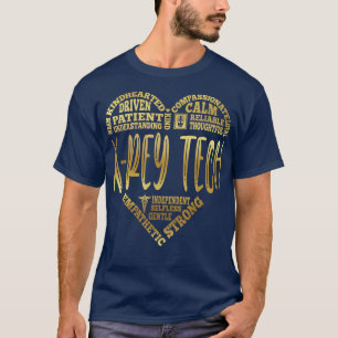 XRey Tech Gold NurseS Week Nurse Day Christmas Day T-Shirt