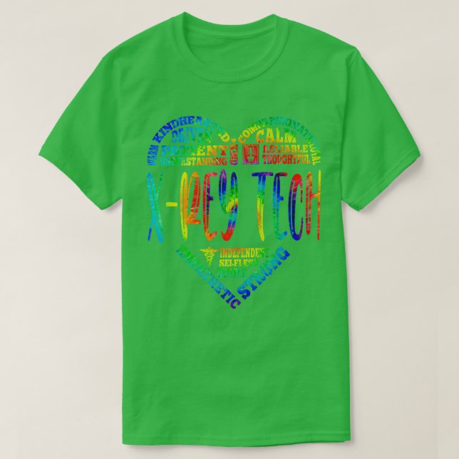 XRey Tech Tie Dye NurseS Week Nurse Day Christmas  T-Shirt (Design Front)