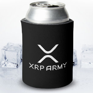 XRP Army Quote Hodl Crypto Cryptocurrency Meme Can Cooler