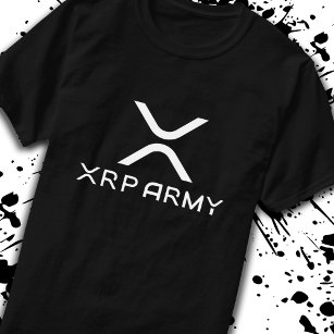 XRP Army Quote Hodl Crypto Cryptocurrency Meme T-Shirt
