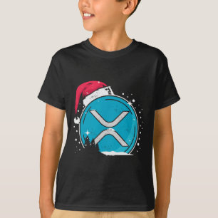 Xrp Christmas Hat Moonshot Ripple Crypto Merch To  T-Shirt