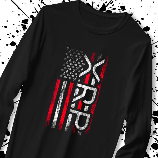XRP Crypto Cryptocurrency American Flag Meme T-Shirt (Creator Uploaded)
