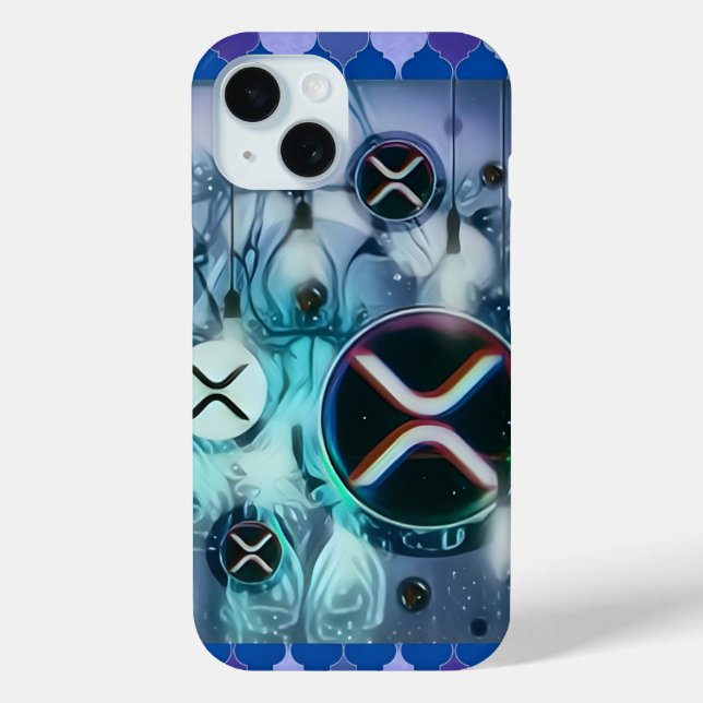 XRP light bubbles Case-Mate iPhone Case (Back)