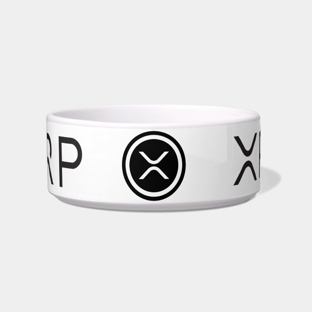 XRP  Logo Pet Bowl (Front)