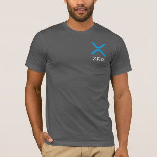 XRP Ripple Blue & White Logo   Football Shirt
