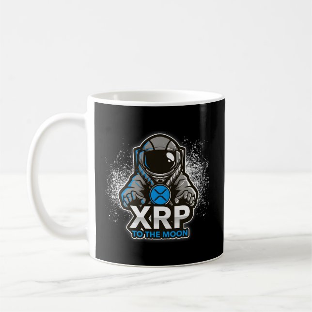 Xrp Ripple Cryptocurrency Coffee Mug (Left)