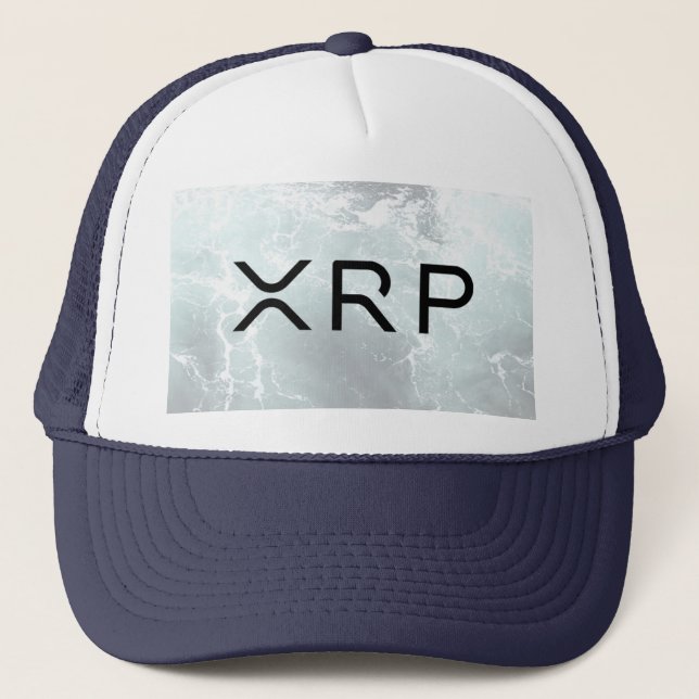 xrp, Ripple navy hat cap (Front)
