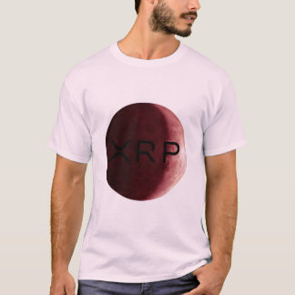 xrp, ripple, red moon logo tshirt