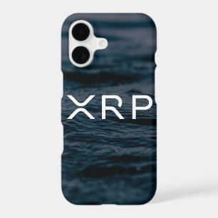 XRP Ripple water white customisable phone case