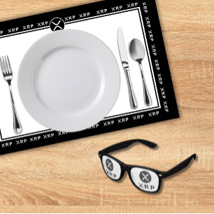 XRP symbol funny Crypto Party Favours Retro Sunglasses