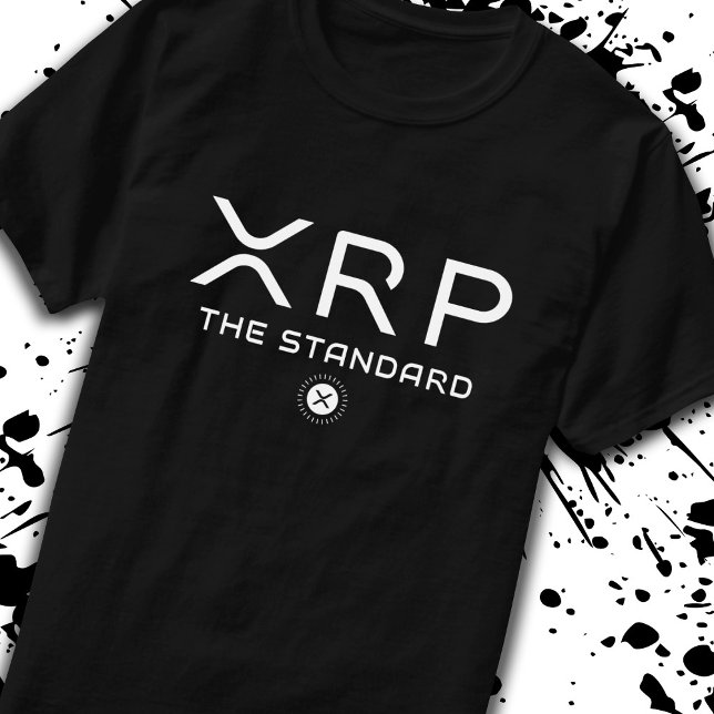 XRP The Standard Quote Crypto Meme Cryptocurrency T-Shirt (Creator Uploaded)