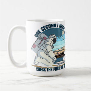 XRP to the moon Astronaut - XRP RIPPLE  Coffee Mug