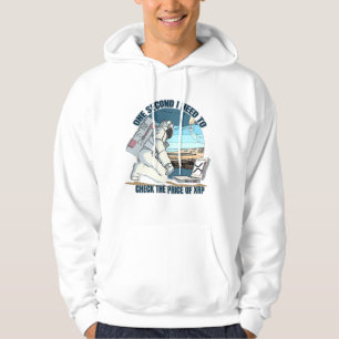 XRP to the moon Astronaut - XRP RIPPLE  Hoodie