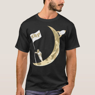 XRP To The Moon Ripple XRP Astronaut Crypto  T-Shirt