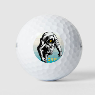 XRP TO THE MOON - XRP cryptocurrency  Golf Balls