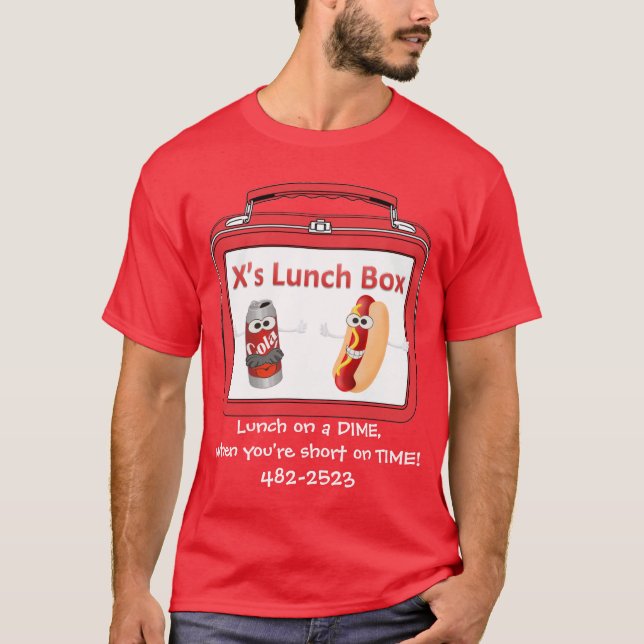 X's lunch t-shirt (Front)