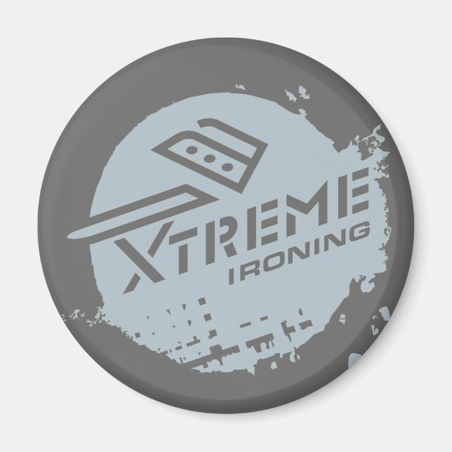 Xtreme Ironing Magnet 4 (Front)