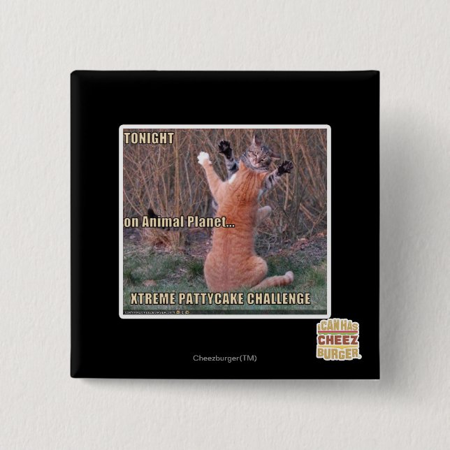 Xtreme PattyCake Challenge 15 Cm Square Badge (Front)