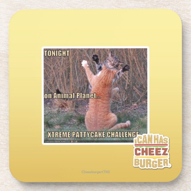 Xtreme PattyCake Challenge Coaster (Front)