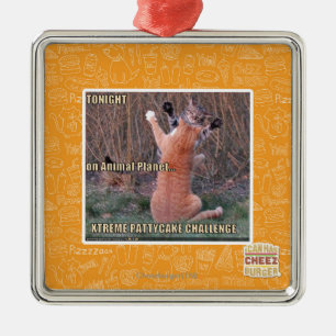 Xtreme PattyCake Challenge Metal Tree Decoration