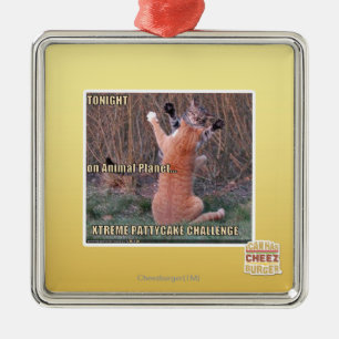 Xtreme PattyCake Challenge Metal Tree Decoration