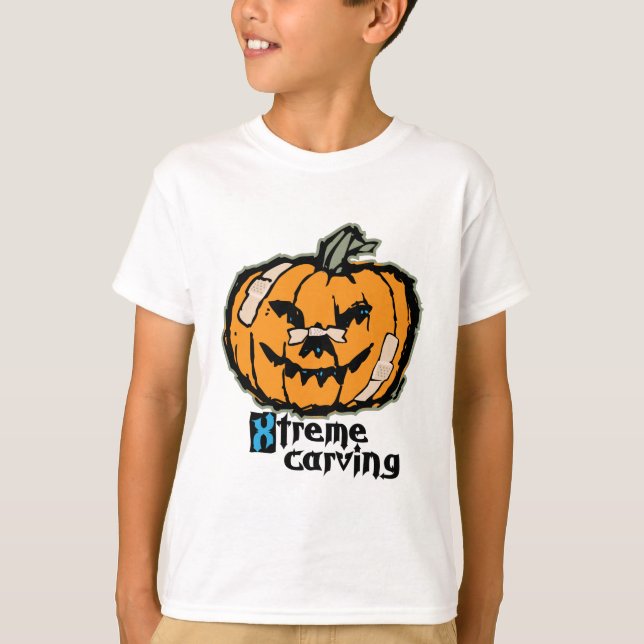 Xtreme Pumpkin Carving T-Shirt (Front)