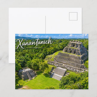 Xunantunich Belise Mayan archaeological sight Postcard