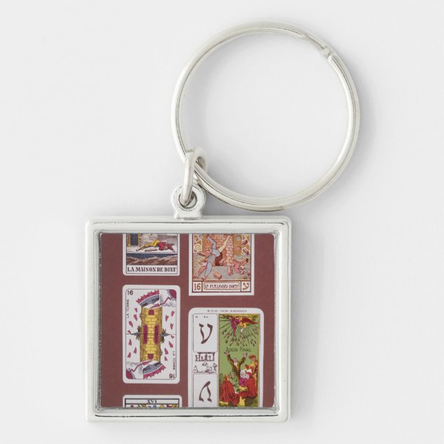 XVI The Tower of Destruction Key Ring (Front)