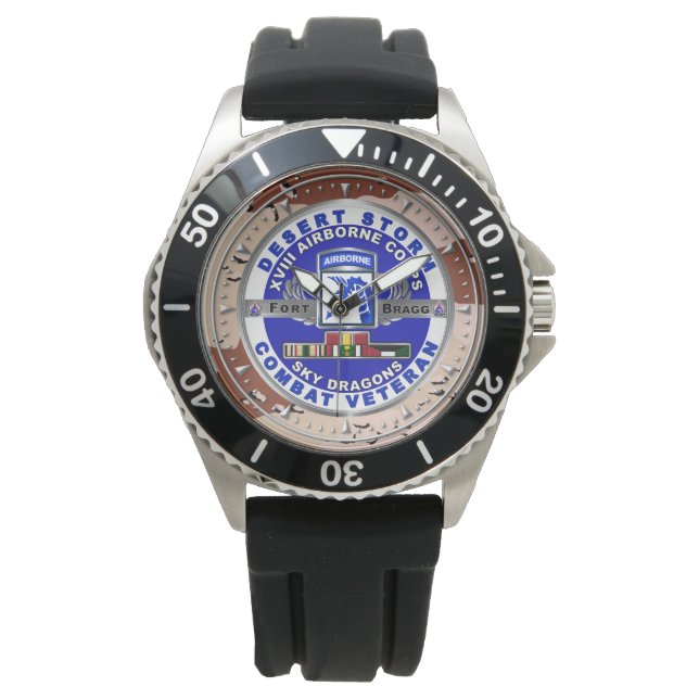 XVIII Airborne Corps Desert Storm  Watch (Front)