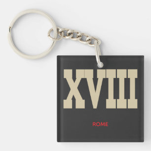 XVIII KEY RING