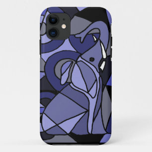 XW- Abstract Art Elephant Design Case-Mate iPhone Case